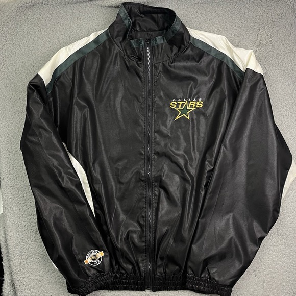 Vintage Dallas Stars Lightweight NHL Hockey Coat & Pants Tracksuit‎ Combo Large - Picture 2 of 16